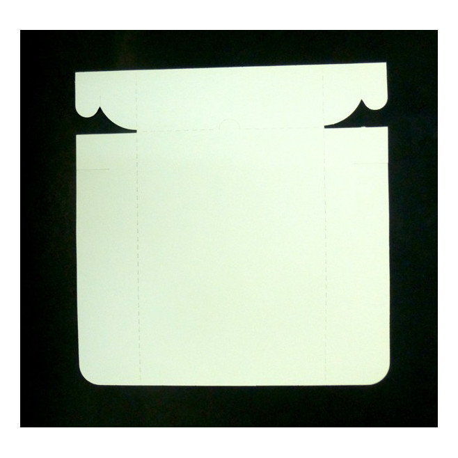 Szufelka biała do ciasta 13 x 12 x 6