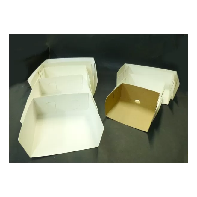 Szufelka biała do ciasta 13 x 12 x 6