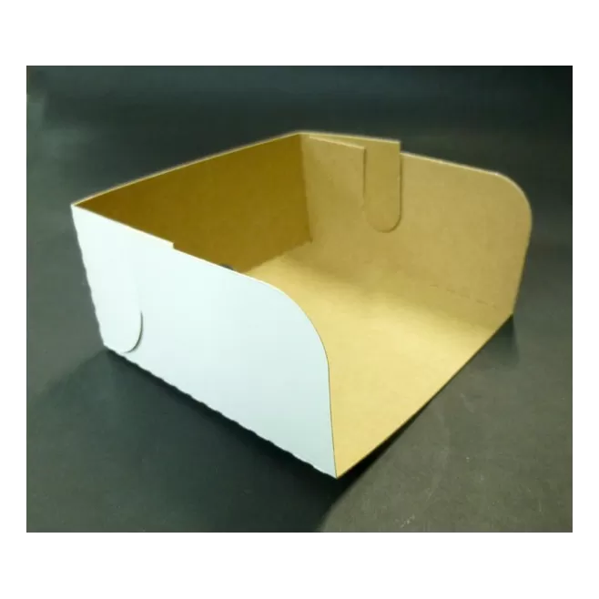 Szufelka biała do ciasta 13 x 12 x 6