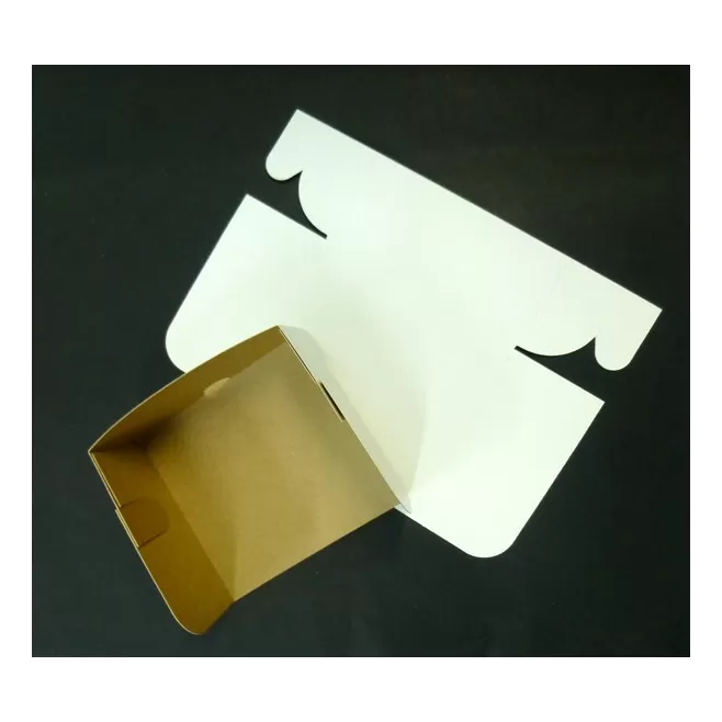 Szufelka biała do ciasta 13 x 12 x 6