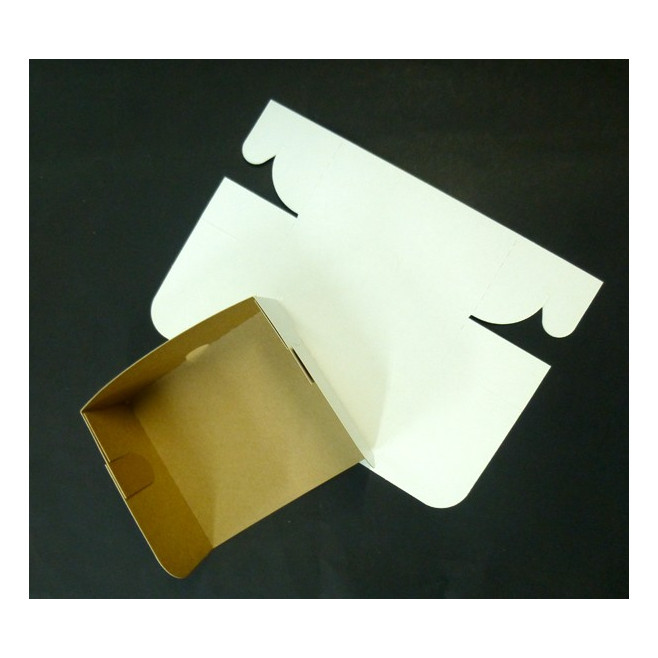 Szufelka biała do ciasta 13 x 12 x 6