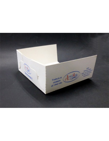 Szufelka biała do ciasta 13 x 12 x 6