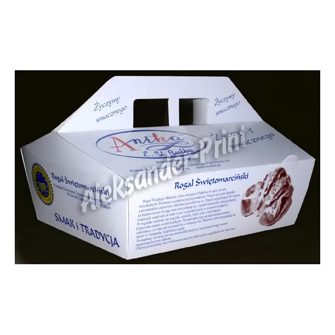 Kartonik do rogali świętomarcińskich