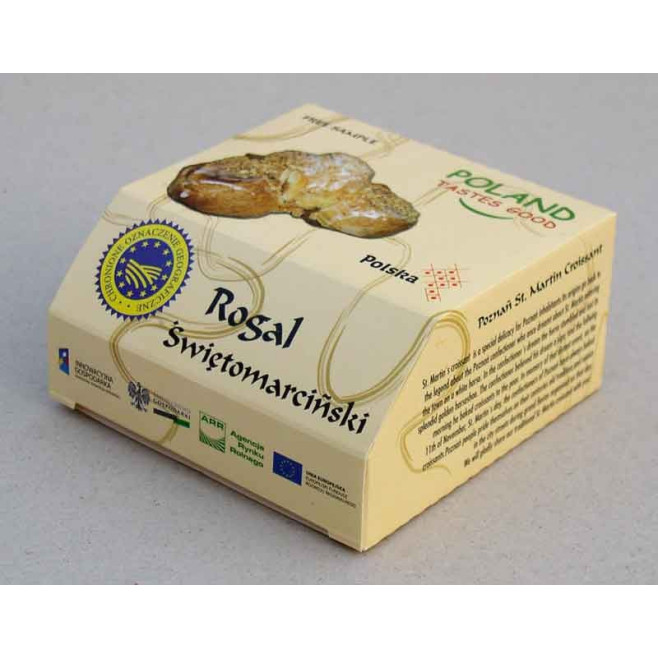 Kartonik 13 x 12 x 7 cm na 1 szt. rogala ok. 180 g