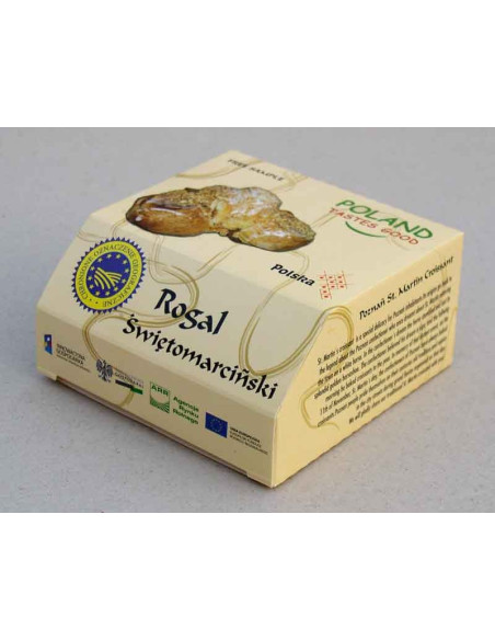 Kartonik 13 x 12 x 7 cm na 1 szt. rogala ok. 180 g