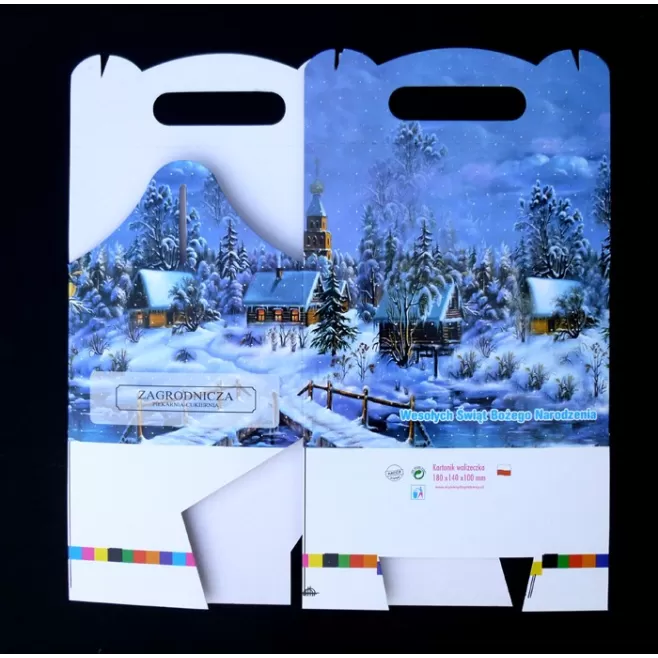 Walizeczka ŚWIĄTECZNA 18 x 14 x 10 cm