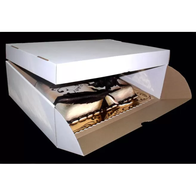 Karton na tort prostokątny 32 x 42 x 13 cm