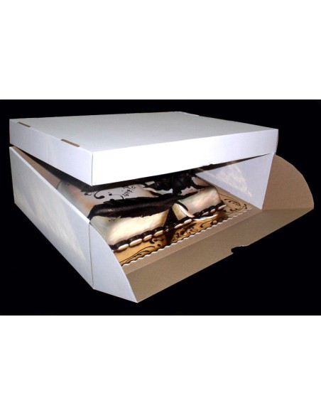 Karton na tort prostokątny 32 x 42 x 13 cm