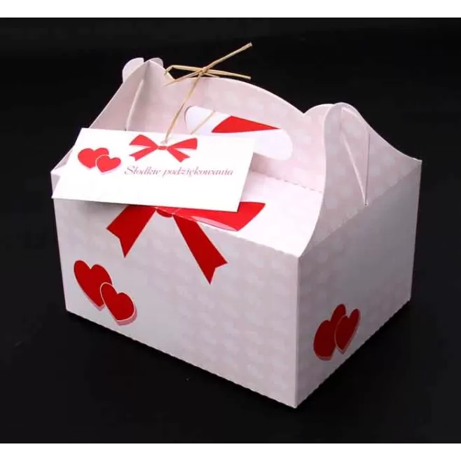 Walizeczka BIAŁA 18 x 14 x 10 cm