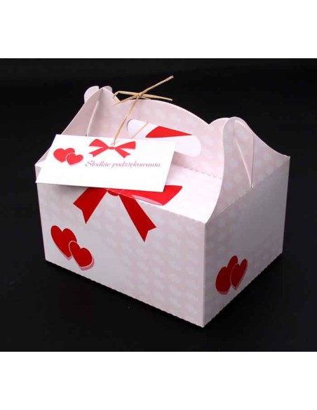 Walizeczka BIAŁA 18 x 14 x 10 cm