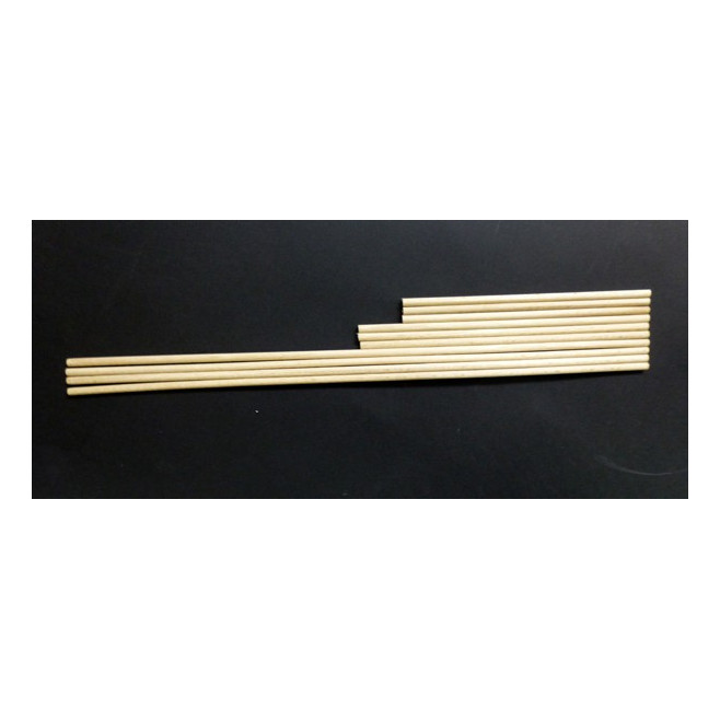 Wsporniki do tortów drewniane śr. 5 mm dł. 18 cm