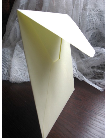 Koperty 15 x 15 cm BIAŁE