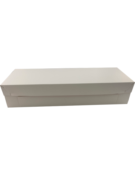 Pudełko BIAŁE na makowiec 40 x 13 x 7 cm