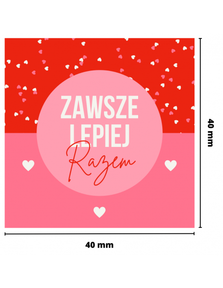 Naklejki walentynkowe