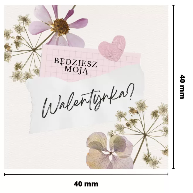 Naklejki walentynkowe