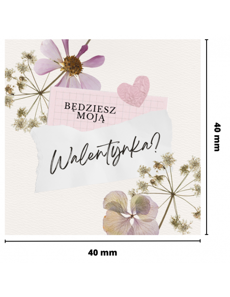 Naklejki walentynkowe