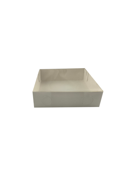 Pudełko z przezroczystym przykryciem 14 x 14 x 4 cm Pudełko z przezroczystym przykryciem 14 x 14 x 4 cm