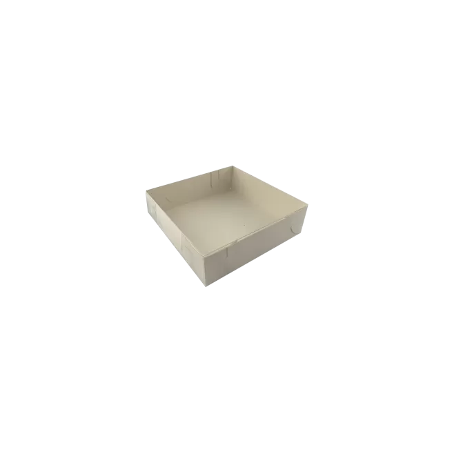 Pudełko z przezroczystym przykryciem 14 x 14 x 4 cm