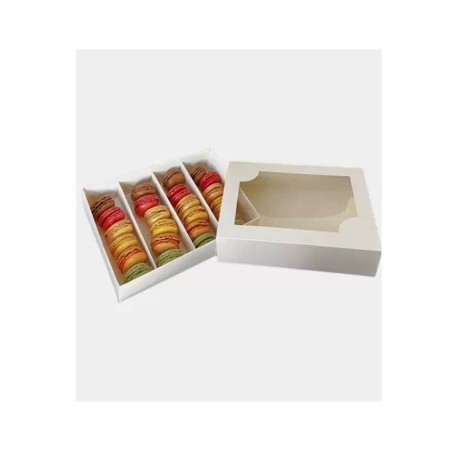 Kartonik do makaroników i pralin 22 x 16,5 x 5,5 cm ( 5 SZT )