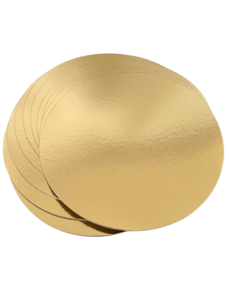 Podkład okrągły cienki złoty Podkład okrągły cienki złoty