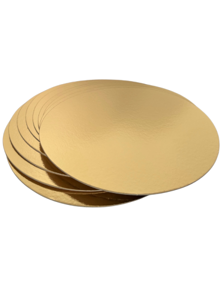 Podkład okrągły cienki złoty Podkład okrągły cienki złoty
