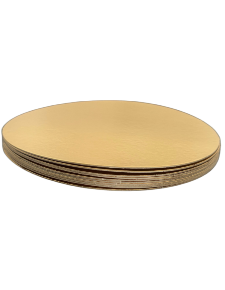 Podkład okrągły cienki złoty Podkład okrągły cienki złoty