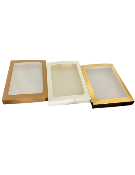 Kartonik do pierniczków 25 x 17 x 2 cm z okienkiem (5szt) Kartonik do pierniczków 25 x 17 x 2 cm z okienkiem (5szt)