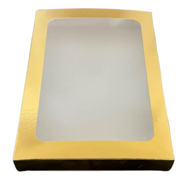 Kartonik do pierniczków 25 x 17 x 2 cm z okienkiem (5szt)