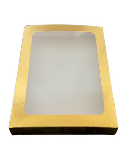 Kartonik do pierniczków 25 x 17 x 2 cm z okienkiem (5szt) Kartonik do pierniczków 25 x 17 x 2 cm z okienkiem (5szt)