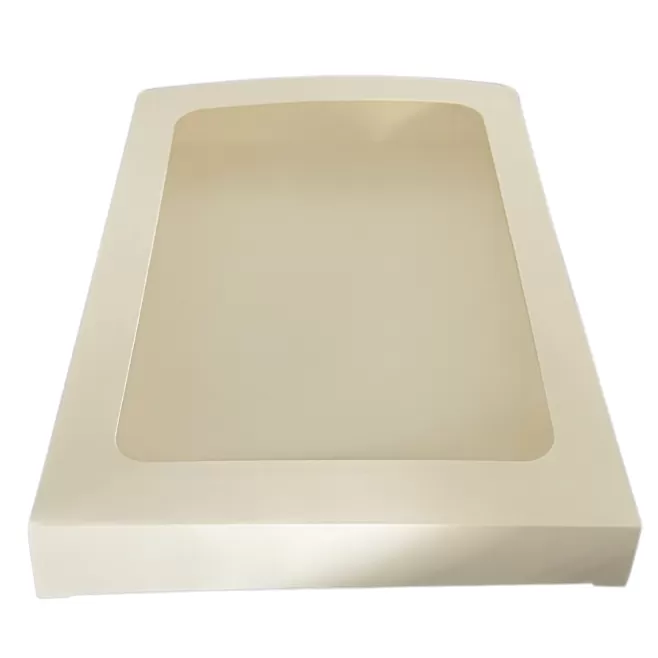 Kartonik do pierniczków 25 x 17 x 2 cm z okienkiem (5szt)