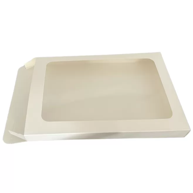 Kartonik do pierniczków 25 x 17 x 2 cm z okienkiem (5szt)