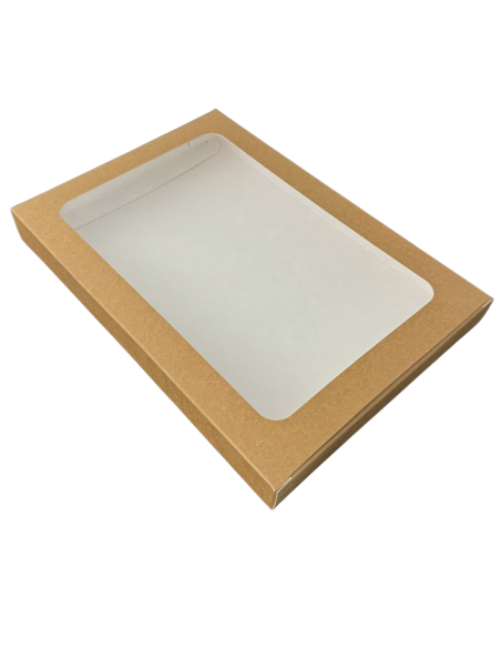 Kartonik do pierniczków 25 x 17 x 2 cm z okienkiem (5szt) Kartonik do pierniczków 25 x 17 x 2 cm z okienkiem (5szt)