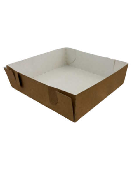 Pudełko z przezroczystym przykryciem 14 x 14 x 4 cm