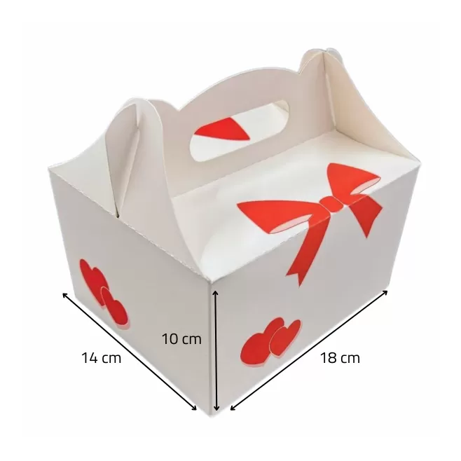 Walizeczka do ciasta w serca