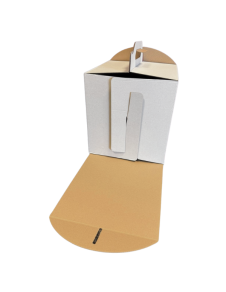 Karton z rączką na tort Karton z rączką na tort