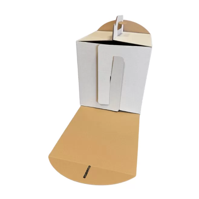 Karton z rączką na tort