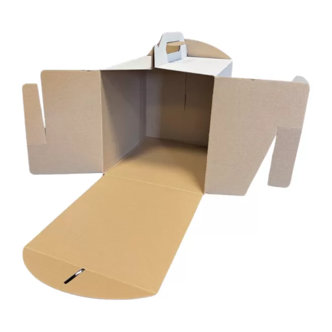 Karton z rączką na tort