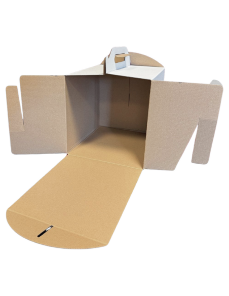 Karton z rączką na tort