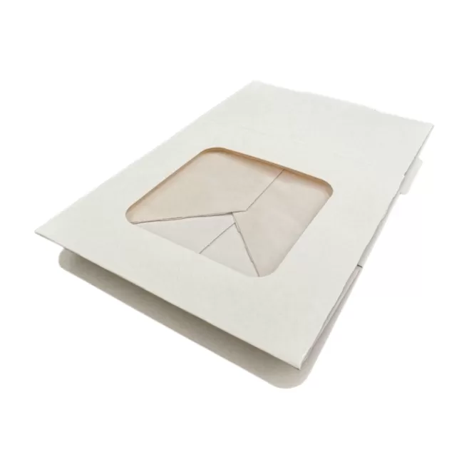 Kartony automatyczne z okienkiem 13 x 13 x 7 cm
