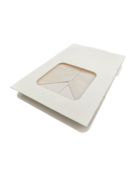 Kartony automatyczne z okienkiem 13 x 13 x 7 cm