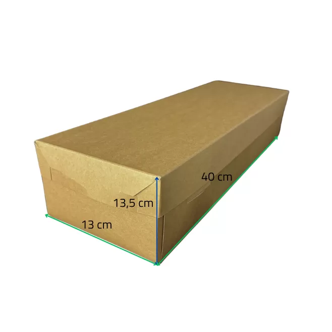 Opakowania na ciasto EKO 40 x 13 x 13,5 cm