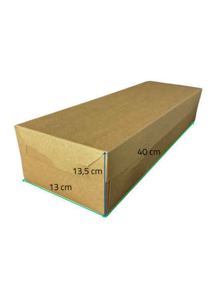 Opakowanie na ciasto EKO bombka  40 x 13 x 13,5 cm