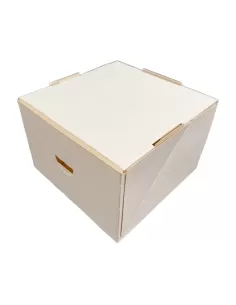 Opakowanie na ciasto 13 x 13 x 7 cm Biały