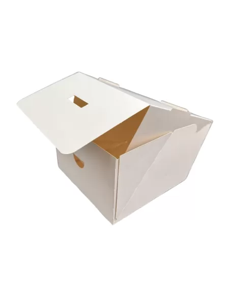 Opakowanie na ciasto 25 x 21 x 7 cm Biały