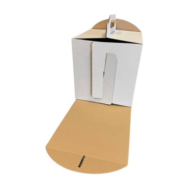 Karton z rączką na tort 36 x 36 x 32 cm - 5 szt