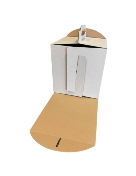 Karton z rączką na tort 36 x 36 x 32 cm - 5 szt