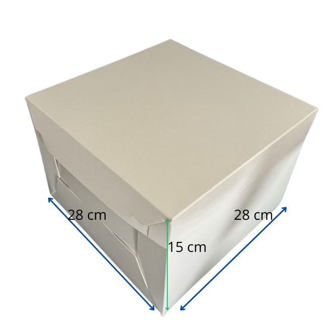 Opakowanie na ciasto 28 x 28 x 15 cm (5szt)