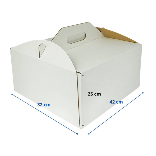 Karton na tort 42 x 32 x 25 cm 5szt