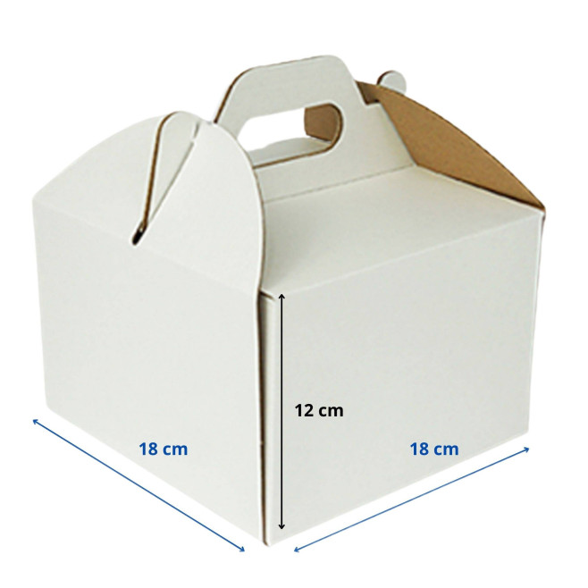Karton na tort 18 x 18 x 12 cm 5szt