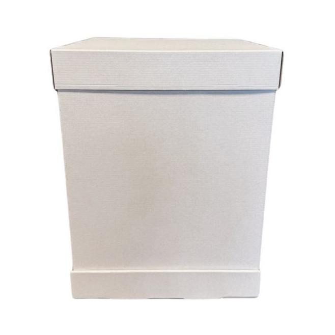 Karton na tort piętrowy 32 X 32 X 45 cm Białe 5szt